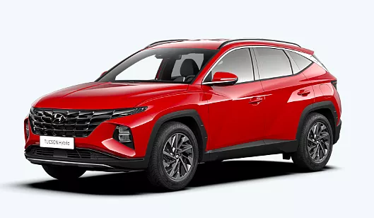 Hyundai Tucson N- Line 1,6 T-GDI 110 kW Červená nemetalická