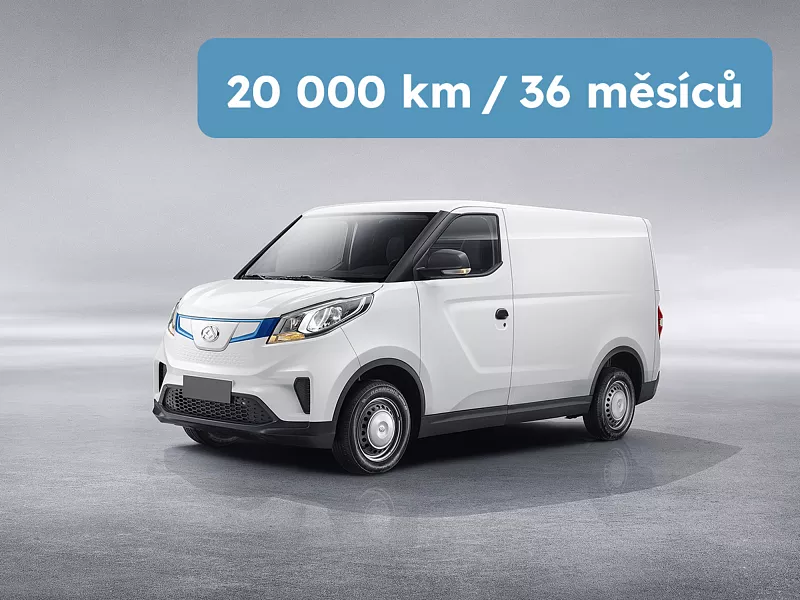 MAXUS eDELIVER 3 L1 Elektormotor 53 kWh 90 kW automat Bílá