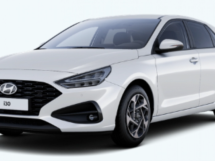 Hyundai i30 Hatchback 1,0 TGDi 74 kW automat Bílá nemetalická