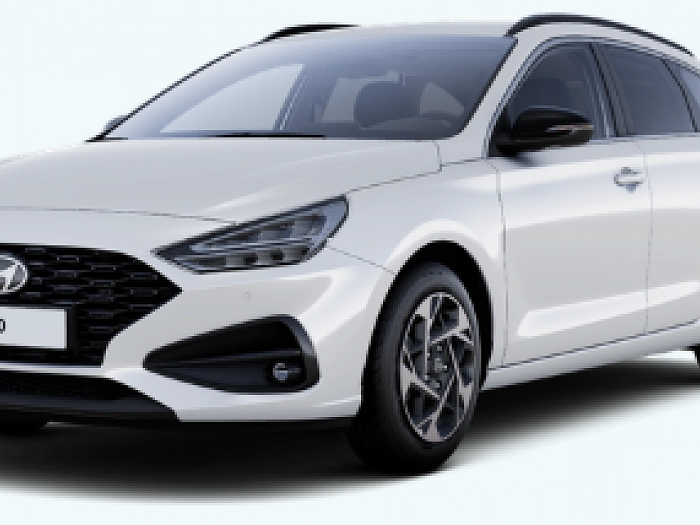 Hyundai i30 kombi 1,0 TGDi 74 kW Bílá nemetalická