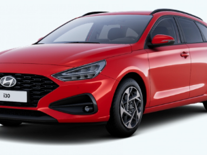 Hyundai i30 WG Family 1,0 T-GDI 74 kW Červená nemetalická