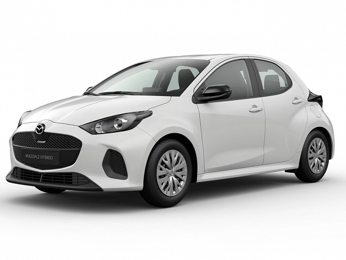 Mazda 2 Hybrid Prime-Line 1,5i AT FWD 85 kW automat Bílá Lunar White