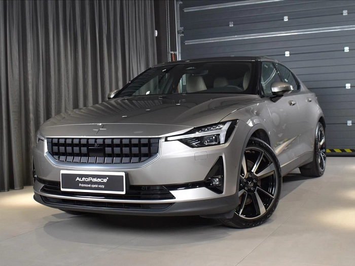 Polestar 2 1,0 AWD Ventilace Pan. 360° H/K 300 kW automat zlatá metalíza