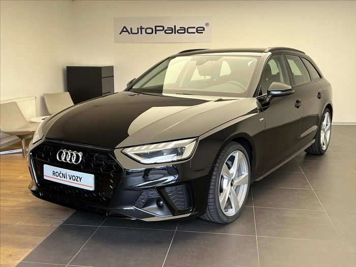 Audi A4 2,0 TDI  S-line, CZ, 1.Maj 150 kW automat černá