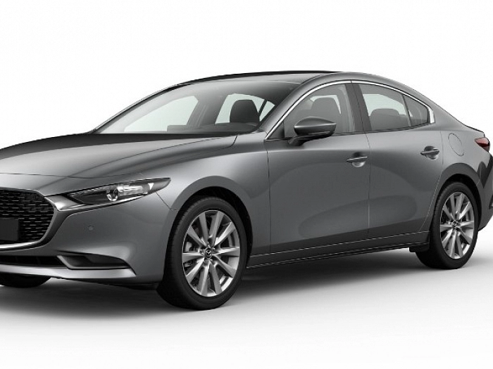 Mazda 3 SDN 2024 2.0 SKY-X186k,MT SKY-X186 137 kW Machine Gray