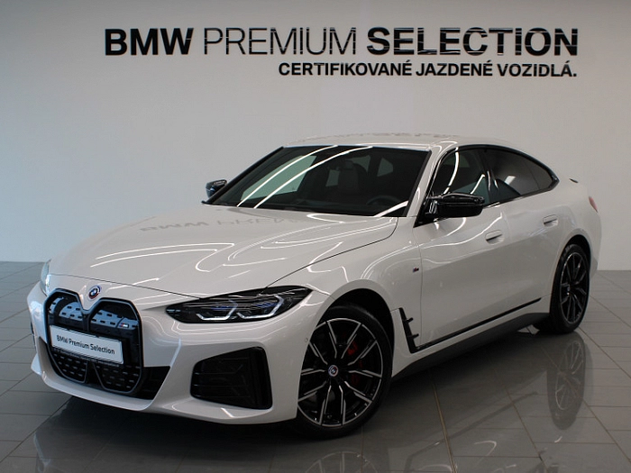 BMW i4 M50 Gran Coupé 350 kW automat Mineral White