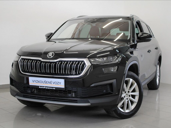 Škoda Kodiaq 2,0 TDi 4x4 Style+ 56tkm. 2022 110 kW automat černá