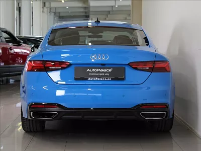 Audi A5 2,0 40TDi S-Line AKČNÍ CENA! 150 kW automat modrá