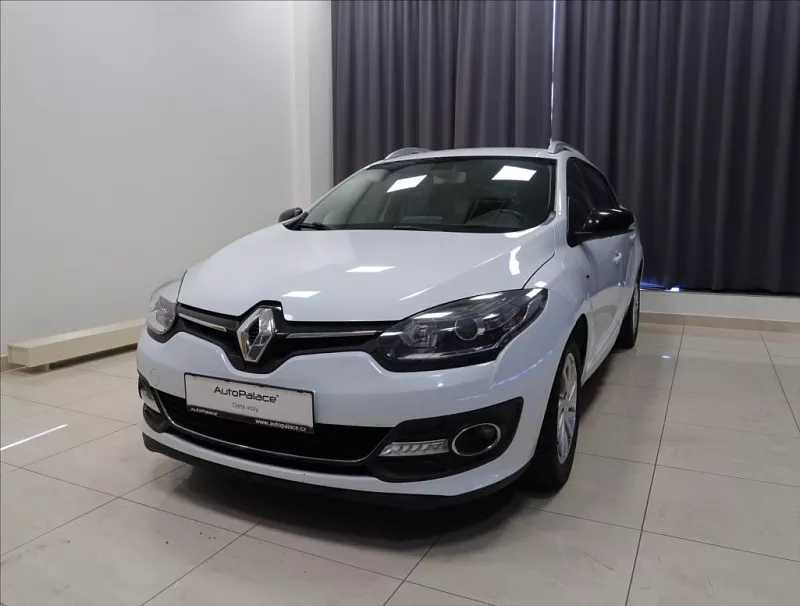 Renault Mégane 1,5 DCI 95 k Limited Grandtour 70 kW bílá