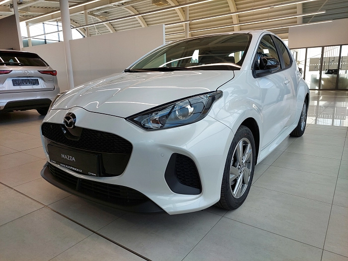 Mazda 2 Hybrid 1,5 116hp AT FWD Exclusive-Line 1.5L HYBRID automat Northern White Pearl