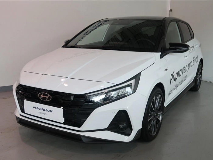 Hyundai i20 1,0 T-GDI NLINE STYLE TWOTONE 73 kW bílá