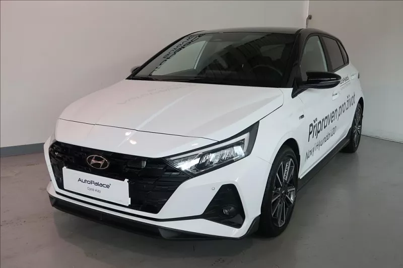 Hyundai i20 1,0 T-GDI NLINE STYLE TWOTONE 74 kW bílá