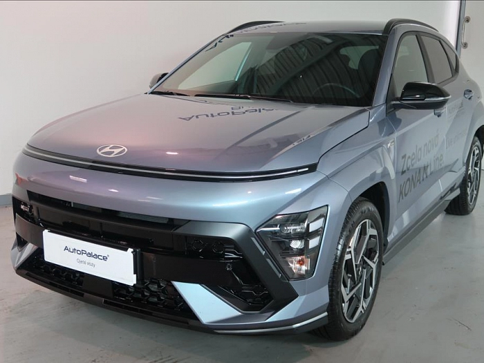 Hyundai Kona 1,6 T-GDI 145kW NLINE 4x4 DCT 145 kW automat modrá