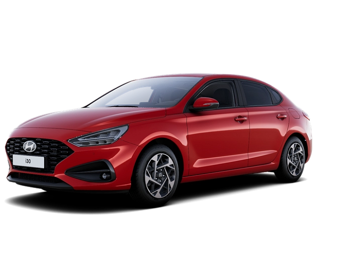 Hyundai I30 FASTBACK 1,0TGDi 74kW AUTOMAT SMART CLIMATE 1,0 T-GDI 74 KW 73 kW automat Ultimate Red Metallic