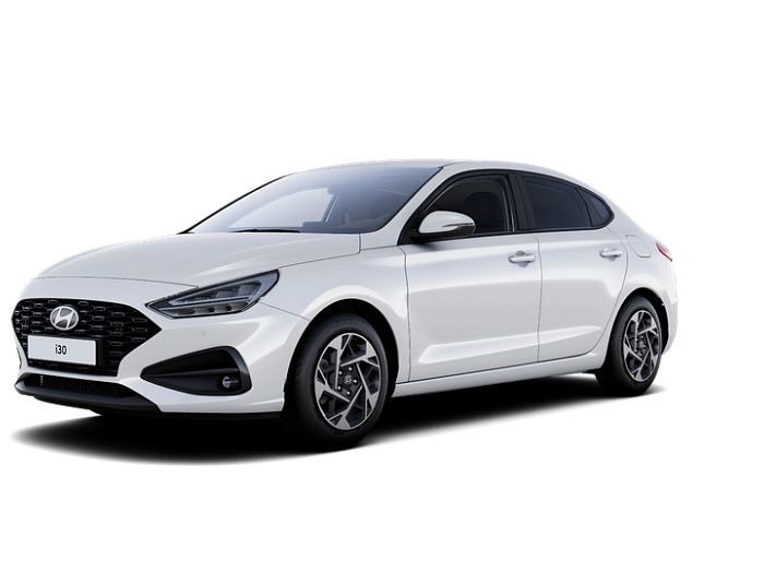 Hyundai I30 FASTBACK 1,0TGDi 74kW AUTOMAT SMART CLIMATE 1,0 T-GDI 74 KW 73 kW automat ATLAS WHITE