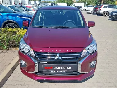 Mitsubishi Space Star 1.2 CVT INSTYLE - TEMP KAM LED 52 kW automat vínová metalíza