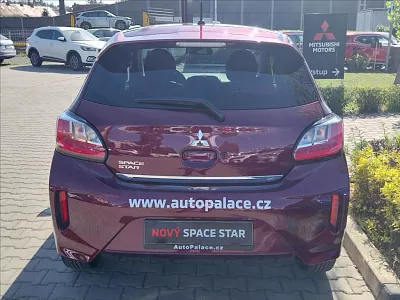 Mitsubishi Space Star 1.2 CVT INSTYLE - TEMP KAM LED 52 kW automat vínová metalíza