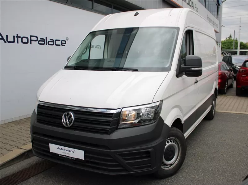 Volkswagen Crafter 2,0 TDi L3 High Tažné 88tkm. 103 kW bílá