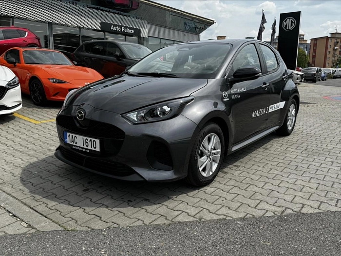 Mazda 2 Hybrid 1,5 116hp AT FWD Centre-Line 85 kW automat tmavě šedá metalíza