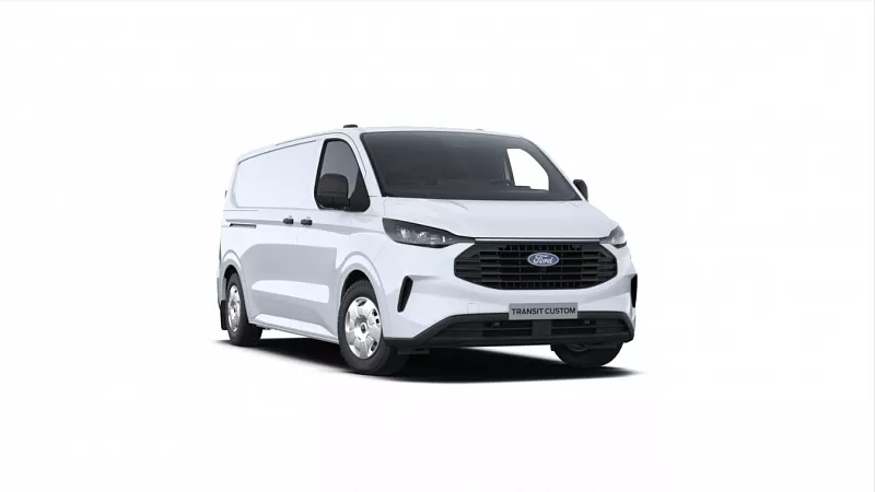 Ford TRANSIT_CUSTOM TREND 320 L2 , 2.0 EcoBlue 81 kW/110 k 2,0 EcoBlue 81 kW Frozen White