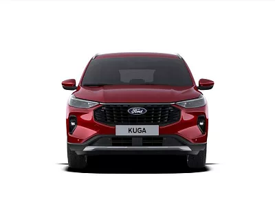 Ford KUGA Titanium, 1.5 EcoBoost 137 kW / 186 k, SUV 1,5 EcoBoost 137 kW automat Red Lucid