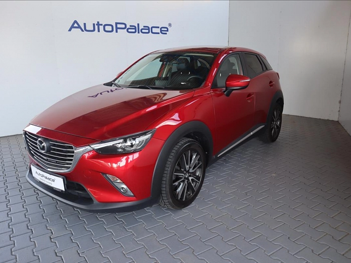 Mazda CX-3 2,0 Sky-G120 Revolution Top 88 kW červená metalíza