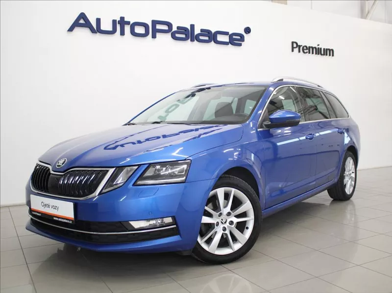 Škoda Octavia 1,5 TSI 110kW DSG Style 1.maj. 110 kW automat modrá