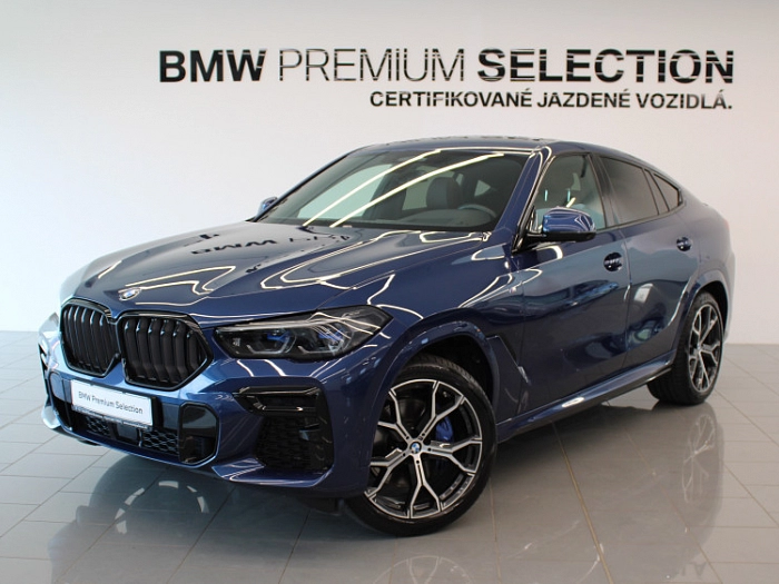 BMW X6 xDrive30d 210 kW automat phytonic-blau metallic