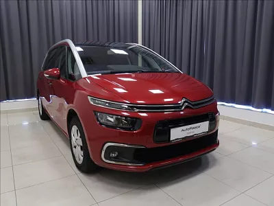 Citroën C4 Picasso 1,6 BlueHDi 120 ČR 7 míst 88 kW červená