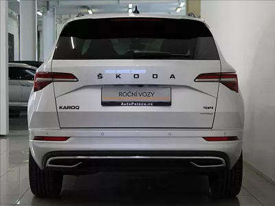 Škoda Karoq 2,0 TDi 4x4 Sportline 5L.Zár 110 kW automat šedá