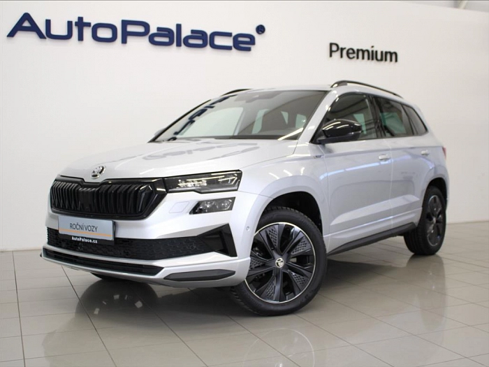 Škoda Karoq 2,0 TDi 4x4 Sportline 5L.Zár 110 kW automat šedá