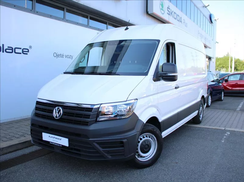 Volkswagen Crafter 2,0 TDi L2 High Tažné 44tkm. 103 kW bílá