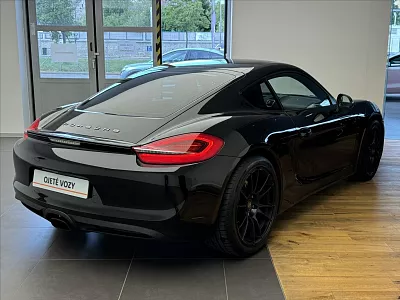 Porsche Cayman 2,7 i,PDK, CZ, OZ ultraleggera 202 kW automat černá