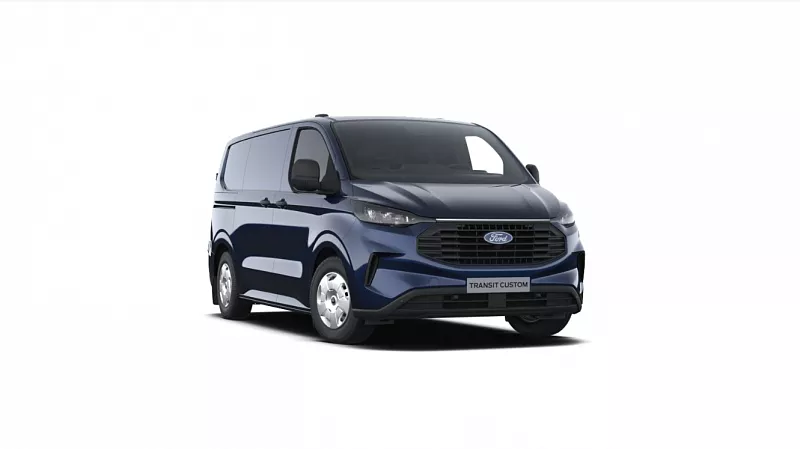 Ford TRANSIT_CUSTOM TREND 280 L1, 2.0 EcoBlue 100 kW/136 k 2,0 EcoBlue 100 kW Modrá Blazer