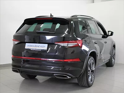 Škoda Kodiaq 2,0 TSi RS WEBASTO 360° ČR 180 kW automat černá