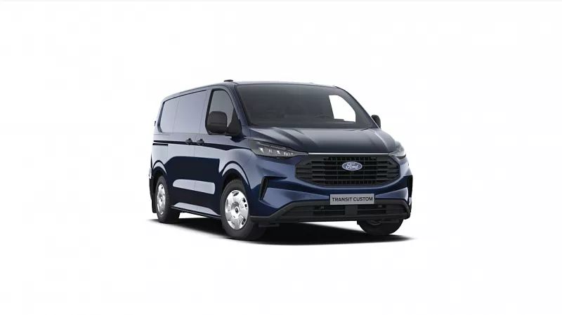 Ford TRANSIT_CUSTOM TREND 280 L1, 2.0 EcoBlue 81 kW/110 k 2,0 EcoBlue 81 kW Modrá Blazer