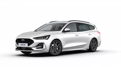 Ford Focus ST- Line X, 1.0 EcoBoost Hybrid (mHEV) 114kW 1,0 EcoBoost 114 kW automat Frozen White