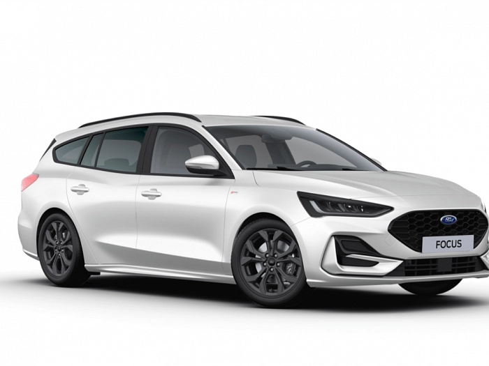 Ford Focus ST- Line X, 1.0 EcoBoost Hybrid (mHEV) 114kW 1,0 EcoBoost 114 kW automat Frozen White