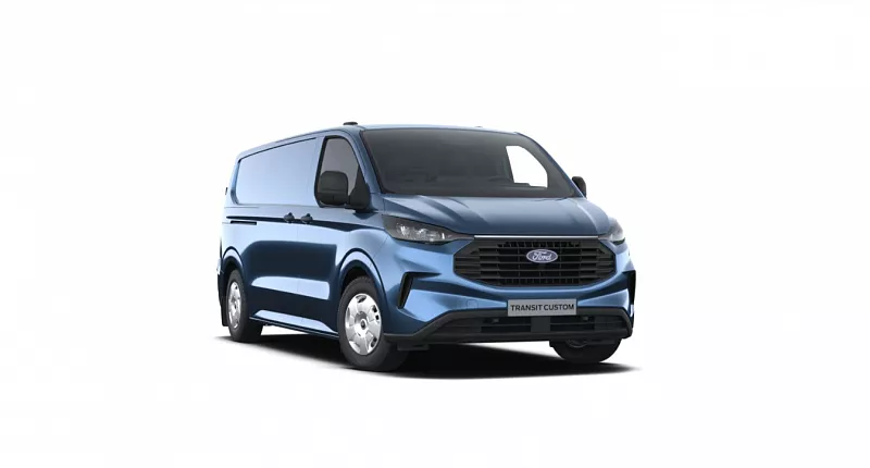 Ford TRANSIT_CUSTOM TREND 320 L2, 2.0 EcoBlue 100 kW/136 k 2,0 EcoBlue 100 kW Blue Metallic