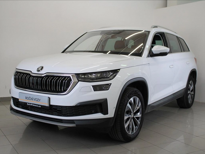 Škoda Kodiaq 2,0 TDi 4x4 Style+ 27tkm. 2023 110 kW automat bílá