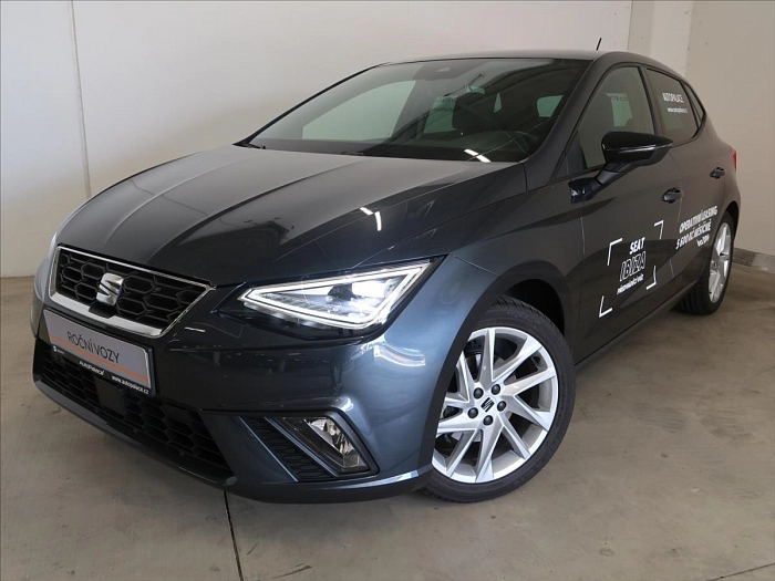 SEAT Ibiza 1,0 TSI 85 kW FR ČR 1.majitel 81 kW šedá