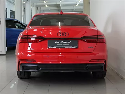 Audi A6 3,0 50TDI S-Line Vzduch PANO. 210 kW automat červená