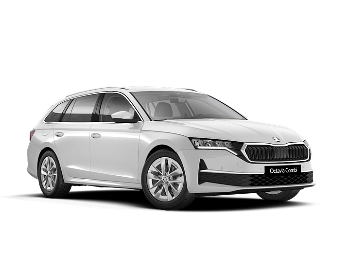 Škoda OCTAVIA COMBI TOP SELECTION 1,5 TSI 110 kW Bílá Moon metalíza