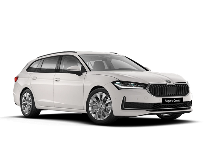 Škoda SUPERB COMBI SELECTION 2,0 TDI 110 kW automat Bílá Purity nemetalická