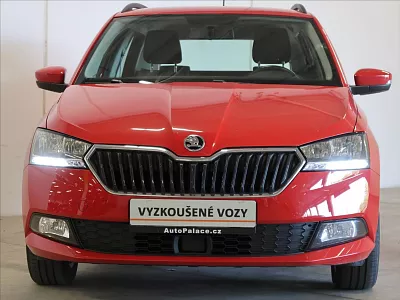 Škoda Fabia 1,0 TSI 70kW Ambition DRIVE125 70 kW červená