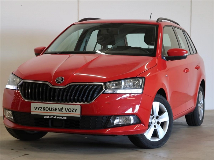 Škoda Fabia 1,0 TSI 70kW Ambition DRIVE125 70 kW červená