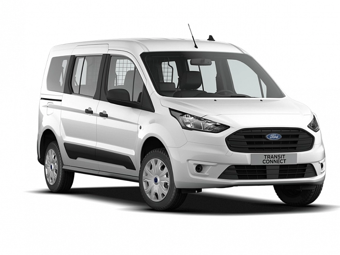 Ford TRANSIT CONNECT KOMBI L2, TREND, 1.5 ECOBLUE 100K 1,5 EcoBlue 74 kW Frozen White