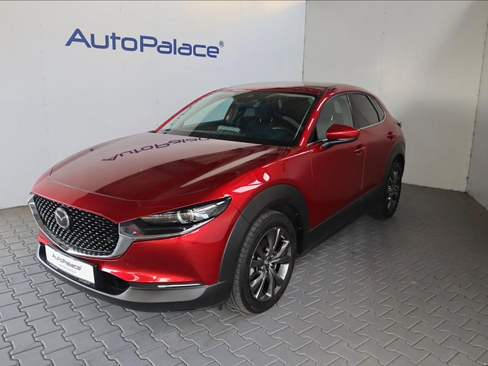 Mazda CX-30 2,0 Sky-X180 GT/Plus 132 kW červená metalíza