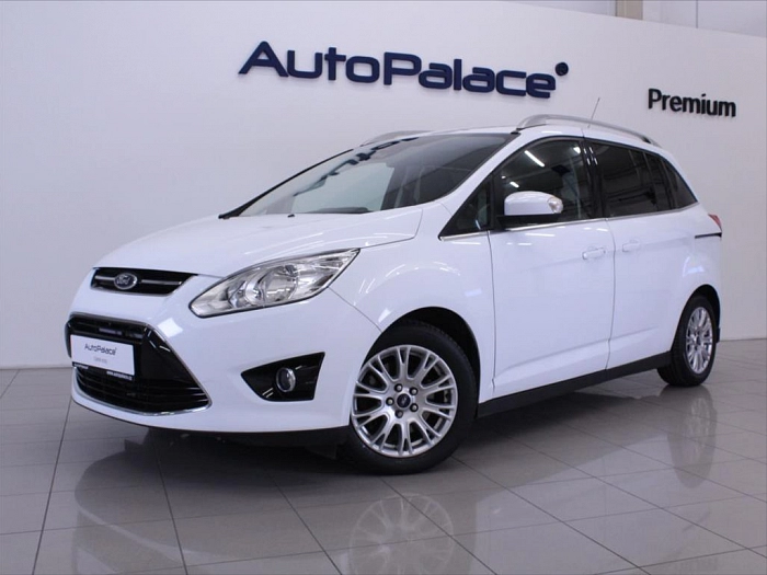 Ford Grand C-MAX 1,0 EB 92kW 7-míst 153tkm! 92 kW bílá