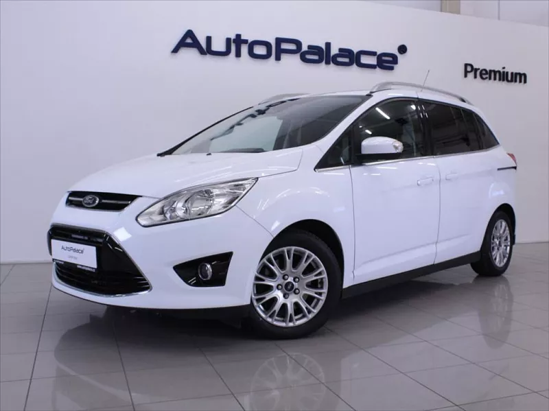 Ford Grand C-MAX 1,0 EB 92kW 7-míst 153tkm! 92 kW bílá